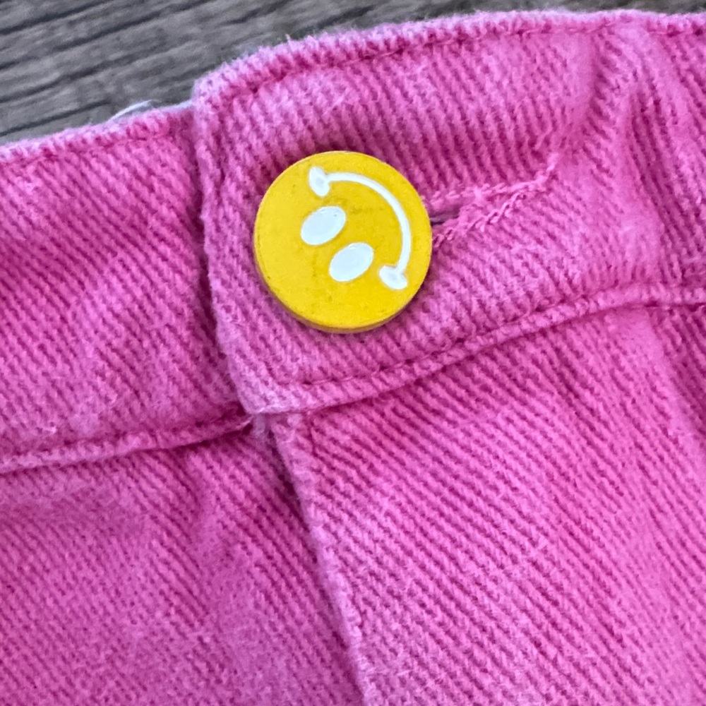 Lola + The Boys Hot Pink Patchwork Skirt with Playful Patches sz 8 - Picture 5 of 7